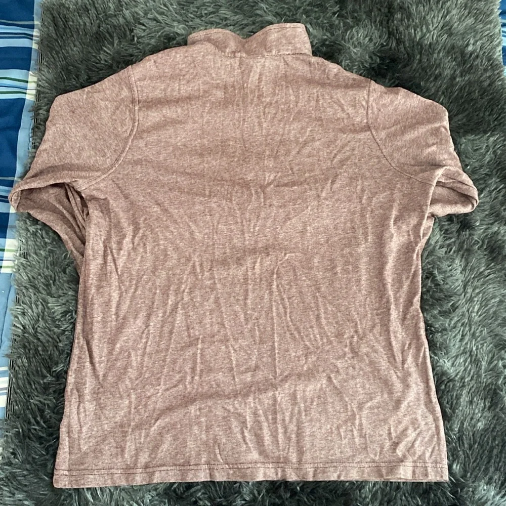 Columbia quarter-zip maroon heather sweatshirt - Picture 12 of 17